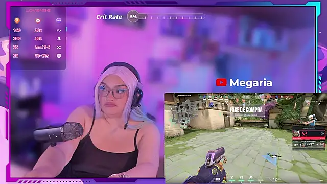 Snapshot of MegariaB chatting on February 2026 04:35:01 AM MegariaB online show from February 2026 04:35:01 AM