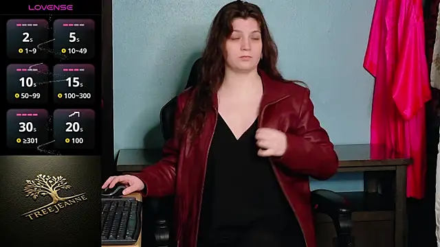 Snapshot of TreeJeanne chatting on March 2026 11:26:02 AM TreeJeanne online show from March 2026 11:26:02 AM