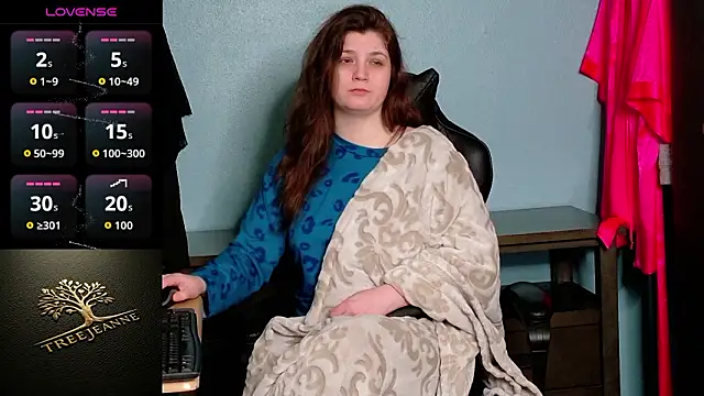 Snapshot of TreeJeanne chatting on March 2026 05:11:01 AM TreeJeanne online show from March 2026 05:11:01 AM