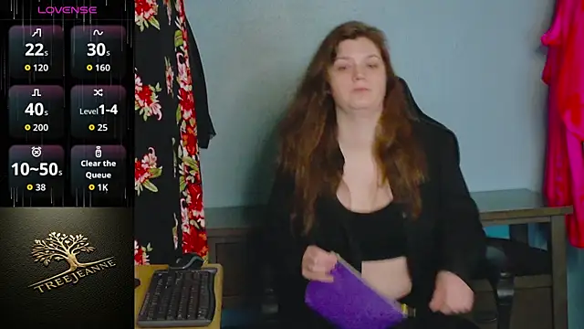 Snapshot of TreeJeanne chatting on March 2026 11:26:01 AM TreeJeanne online show from March 2026 11:26:01 AM