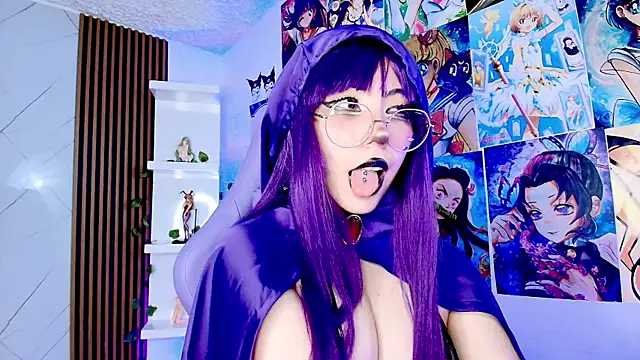 Snapshot of Purplee_Baby chatting on September 2025 12:44:02 AM Purplee Baby online show from September 2025 12:44:02 AM