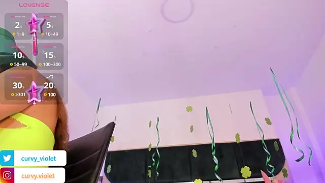 CurvyViolet online show from March 2025 11:42:01 AM