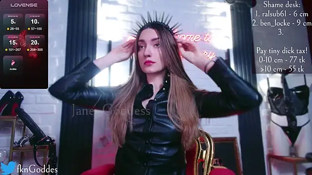 Jane Goddess online show from January 2025 08:07:02 PM