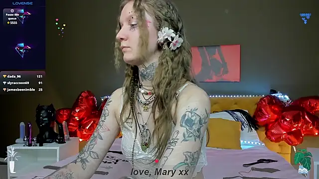 Snapshot of Mary_Xextra chatting on February 2025 07:17:02 AM Mary Xextra online show from February 2025 07:17:02 AM