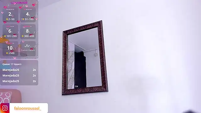 FaloonRoussel online show from March 2025 03:33:02 AM