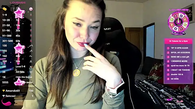 Snapshot of PlayfulGoddess chatting on February 2025 03:17:01 PM PlayfulGoddess online show from February 2025 03:17:01 PM