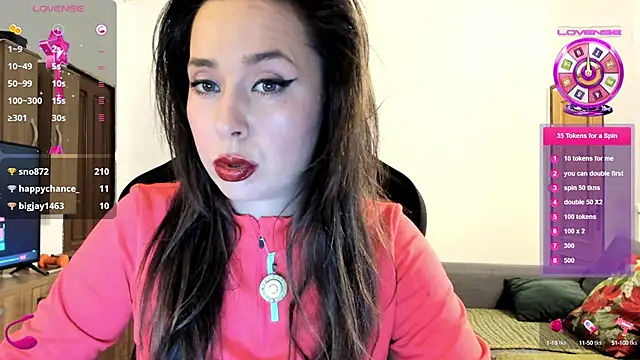 Snapshot of PlayfulGoddess chatting on February 2025 05:20:02 PM PlayfulGoddess online show from February 2025 05:20:02 PM