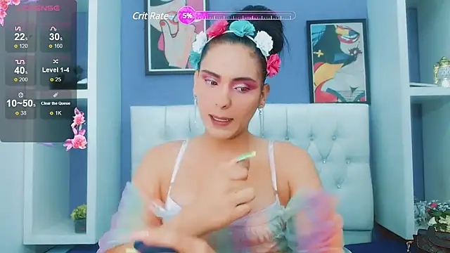 valentina princess  online show from January 2025 05:19:01 AM