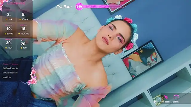 valentina princess  online show from January 2025 01:52:01 PM