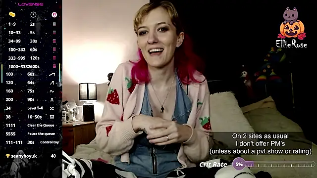 EllieeRose online show from March 2026 10:50:01 PM