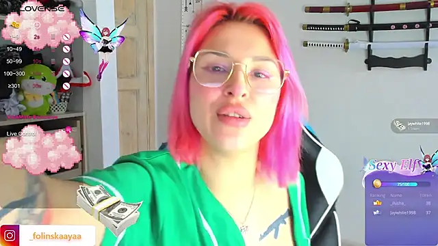 Snapshot of folinskayyya chatting on January 2025 09:16:02 AM folinskayyya online show from January 2025 09:16:02 AM