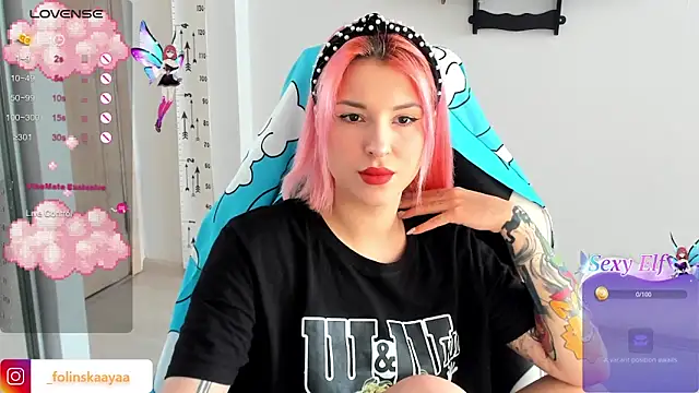 Snapshot of folinskayyya chatting on January 2025 07:41:01 AM folinskayyya online show from January 2025 07:41:01 AM