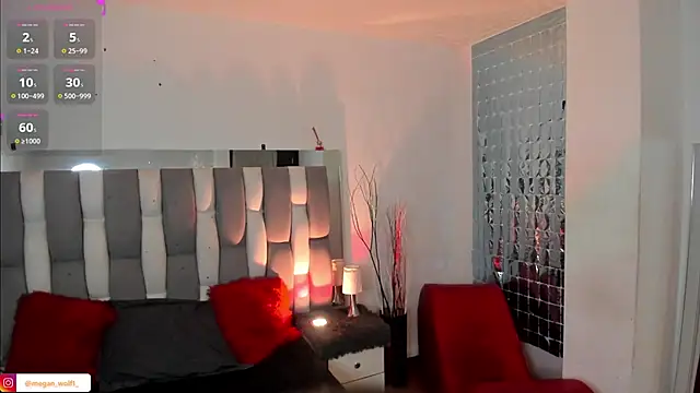 Snapshot of Megan_wolf1_ chatting on January 2025 10:48:02 AM Megan wolf1 online show from January 2025 10:48:02 AM