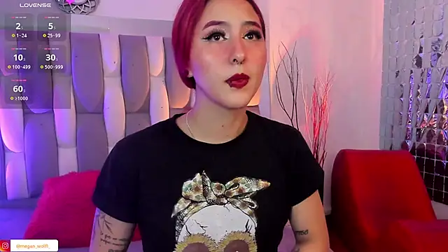 Snapshot of Megan_wolf1_ chatting on January 2025 04:25:01 AM Megan wolf1 online show from January 2025 04:25:01 AM