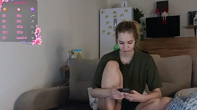 Girl alone home online show from January 2025 01:32:01 AM