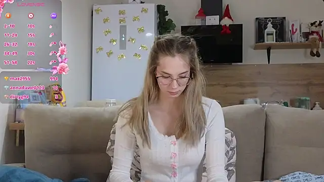 Girl alone home online show from January 2025 04:54:02 AM