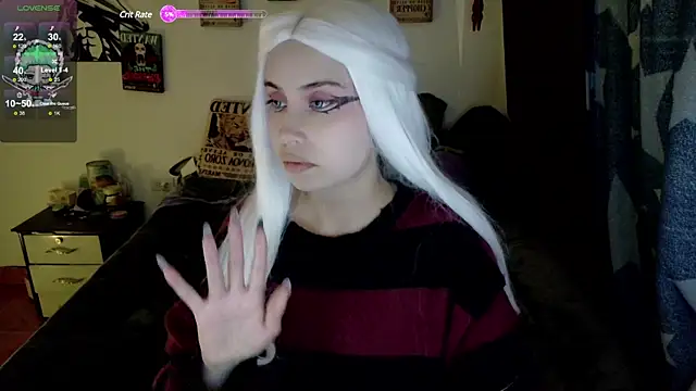 Snapshot of Inori_08 chatting on January 2025 06:45:01 AM Inori 08 online show from January 2025 06:45:01 AM