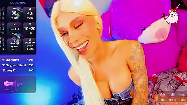 Alexa Chanell Oficial online show from January 2025 08:57:02 AM