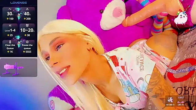 Alexa Chanell Oficial online show from January 2025 12:01:01 PM