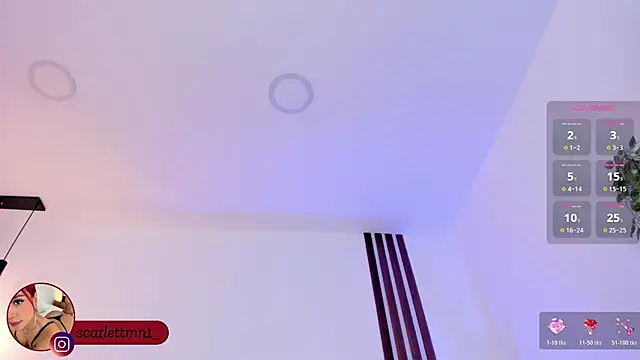 Scarlett Morgan  online show from February 2026 08:25:01 PM