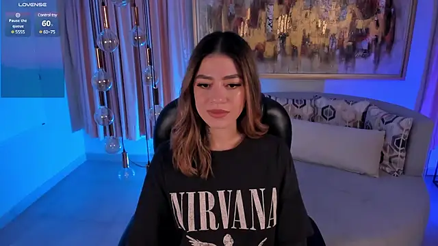 ViolettHansson online show from January 2025 09:13:01 PM