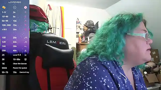 Snapshot of EmberCum chatting on October 2025 12:28:01 PM EmberCum online show from October 2025 12:28:01 PM