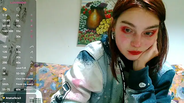 Snapshot of Sophie_Bell chatting on February 2025 07:09:01 PM Sophie Bell online show from February 2025 07:09:01 PM