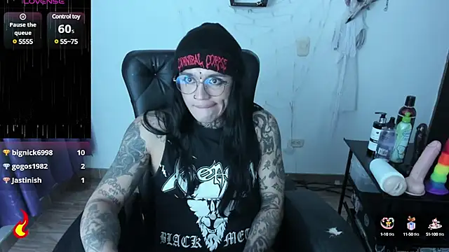 Snapshot of Goth_ink chatting on March 2025 04:43:01 AM Goth ink online show from March 2025 04:43:01 AM