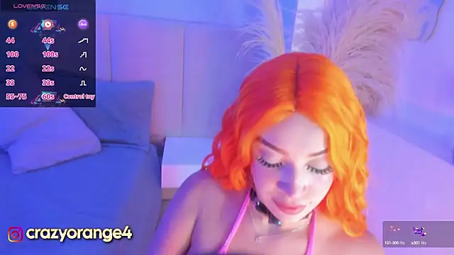 Snapshot of Crazyorange_ chatting on February 2025 09:22:01 AM Crazyorange online show from February 2025 09:22:01 AM