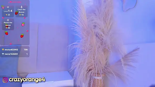 Snapshot of Crazyorange_ chatting on March 2025 10:48:01 AM Crazyorange online show from March 2025 10:48:01 AM