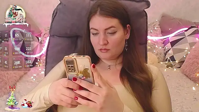 Nataly cute online show from January 2025 02:27:02 AM