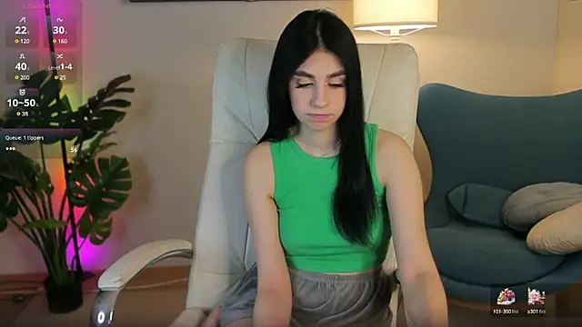 Snapshot of Dina_Foxxx chatting on March 2025 10:00:02 AM Dina Foxxx online show from March 2025 10:00:02 AM