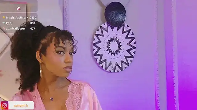 Snapshot of Nahomi_King chatting on February 2025 03:52:01 PM Nahomi King online show from February 2025 03:52:01 PM