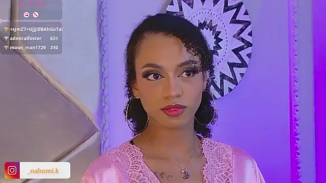 Snapshot of Nahomi_King chatting on February 2025 08:00:01 PM Nahomi King online show from February 2025 08:00:01 PM