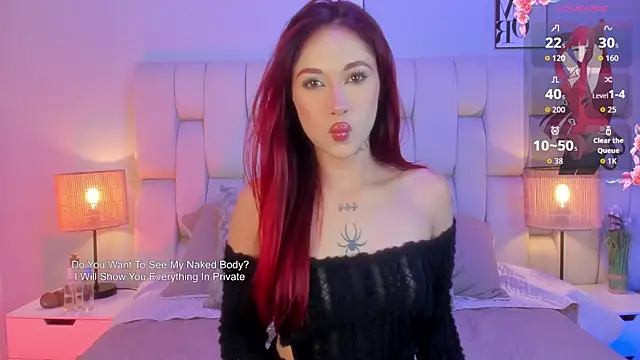 SkinnyFoxy online show from July 2026 07:05:01 PM