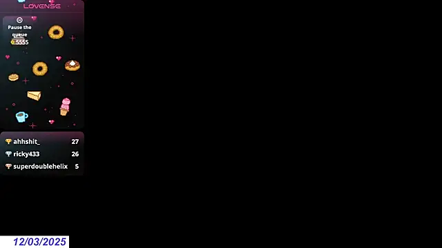 Victtoria Parker online show from March 2025 04:02:01 PM