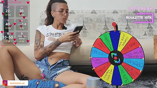 BarbieDarksOk online show from October 2025 07:42:02 PM