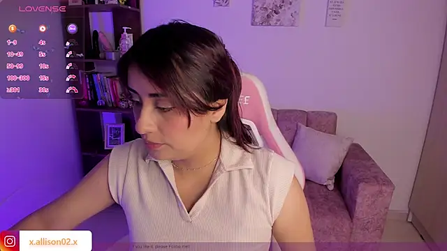 x allison online show from November 2025 09:14:01 PM