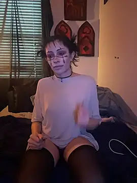 Snapshot of Gothbabbi chatting on October 2025 09:14:02 PM Gothbabbi online show from October 2025 09:14:02 PM