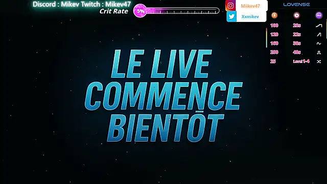 Mikev online show from May 2026 06:05:02 PM
