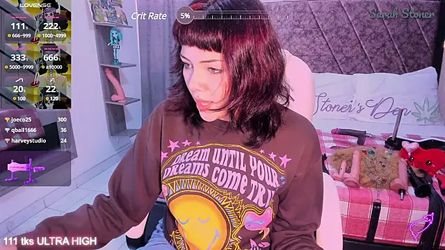 Snapshot of Sarah-Stoner chatting on February 2025 07:27:01 PM Sarah-Stoner online show from February 2025 07:27:01 PM