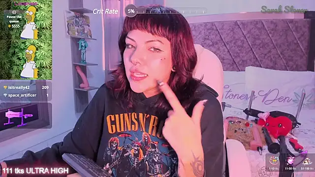 Snapshot of Sarah-Stoner chatting on March 2025 09:40:02 PM Sarah-Stoner online show from March 2025 09:40:02 PM