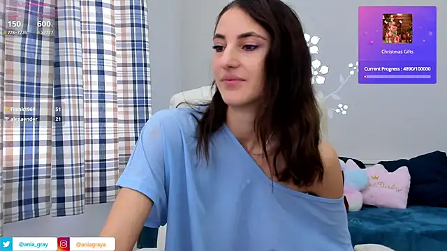 Snapshot of AniaGray chatting on December 2024 10:17:02 AM AniaGray online show from December 2024 10:17:02 AM