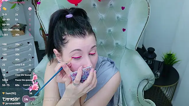 Snapshot of SarahStanley chatting on February 2025 12:27:01 PM SarahStanley online show from February 2025 12:27:01 PM