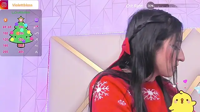 Snapshot of Violettbloss chatting on December 2024 05:51:01 AM Violettbloss online show from December 2024 05:51:01 AM
