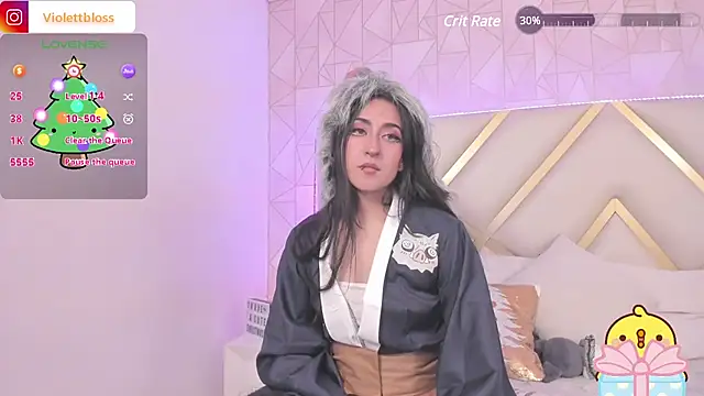 Snapshot of Violettbloss chatting on December 2024 04:31:02 AM Violettbloss online show from December 2024 04:31:02 AM