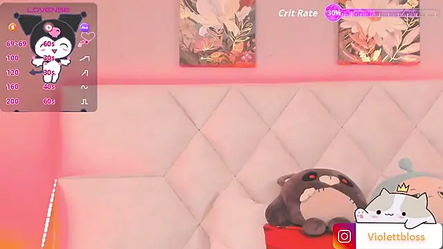 Violettbloss online show from October 2025 03:51:01 AM