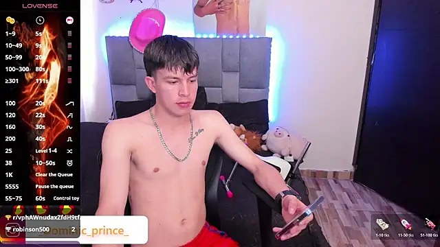 Snapshot of DominicPrince chatting on December 2025 08:58:01 PM DominicPrince online show from December 2025 08:58:01 PM