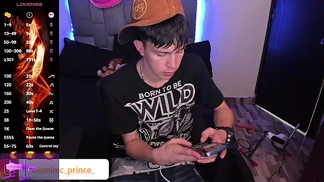 Snapshot of DominicPrince chatting on December 2025 02:30:02 AM DominicPrince online show from December 2025 02:30:02 AM