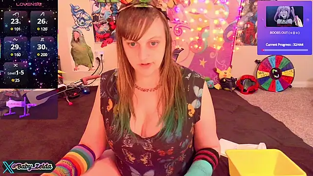 BabyZelda online show from March 2025 10:38:01 AM